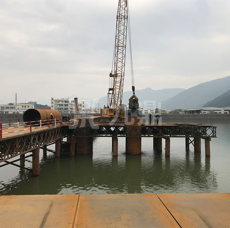   應急貝雷香蕉黄色视频和固定貝雷香蕉黄色视频具有構件少，重量輕，成本低的特點